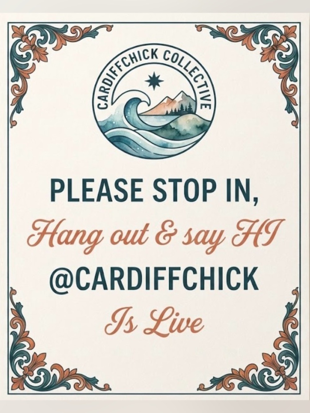 Cardiffchick is Live! Like this listing to be notified for my Live Shows 🫶🏼